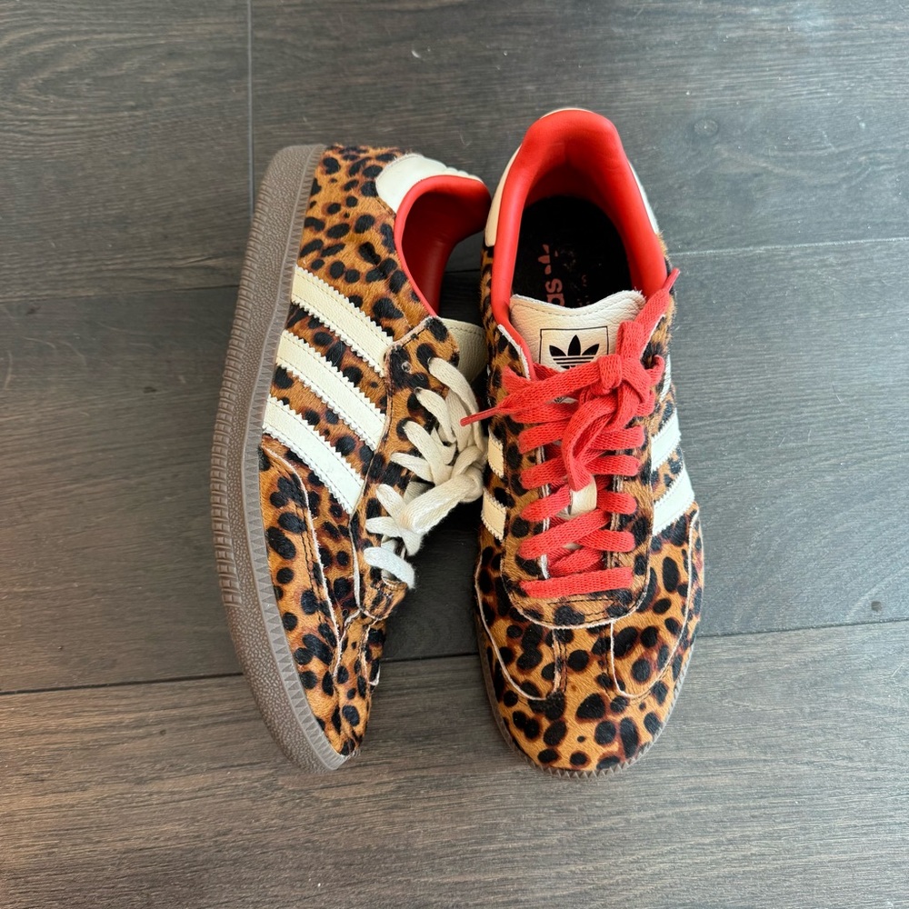 Adidas Leopard Cheetah Sambas 9 sneakers
